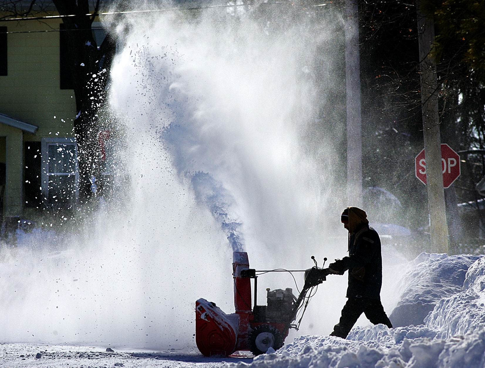 Blowing out, Feb. 7, 2008
